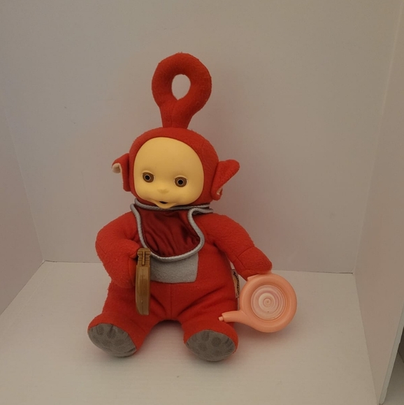 1999 Teletubbies Po 13" Plush Stuffed Animal Toy - Picture 4 of 6